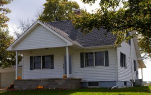 residential home with new sidinf