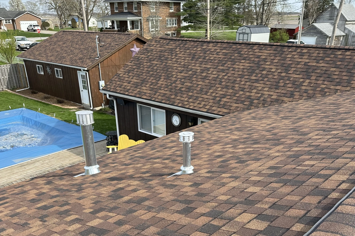 New Roof Replacement in Champaign By The Roofing Dog 